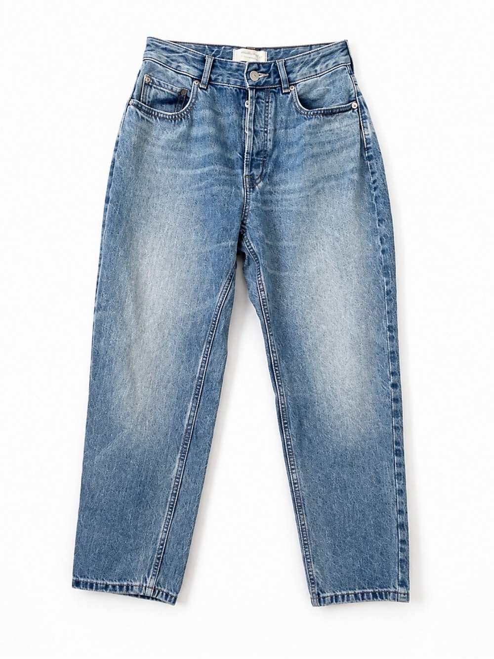 Everlane The Curvy 90’s Cheeky Straight Jean 100% Organic Cotton High Rise 28
